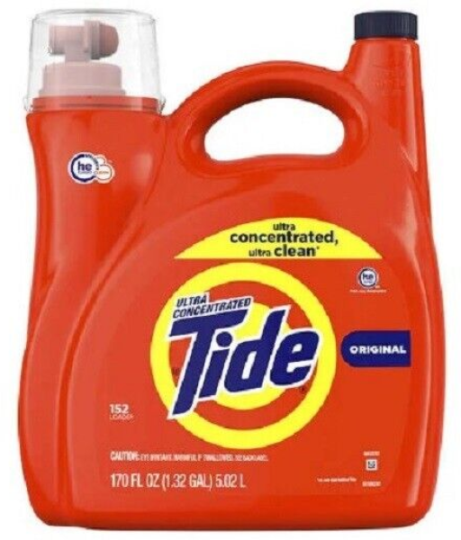 TIDE 'Original' Ultra Concentrated Liquid Laundry Detergent 170 Loads 5002 ml